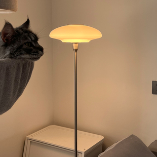 客厅落地灯轻奢高级感法式中古设计师沙发旁边氛围创意落地灯卧室