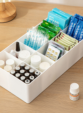 医用输液盒药盒分隔盒收纳盒输液筐物品筐药品分格盒医院6S管理