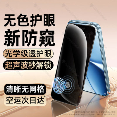 柠乐适用红米turbo5max防窥膜