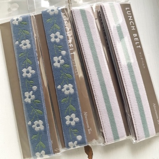【现货】日本Afternoon Tea 绑带 便当盒手帐活页本绑带 铃兰