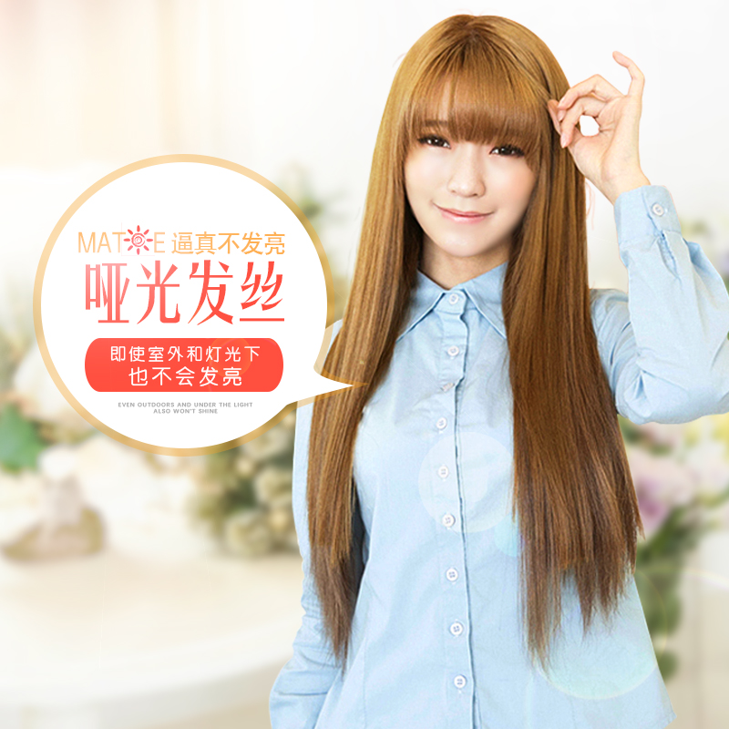 Perruque Long cheveux raides - Ref 2611446 Image 4