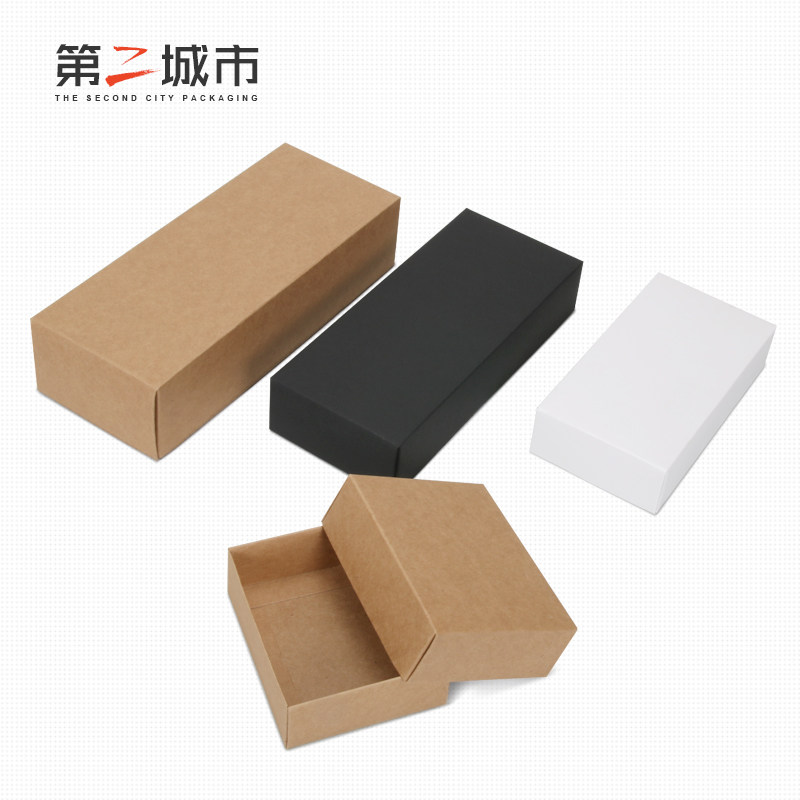 纸盒定 做印刷礼品包装盒定 制天地盖盒服装礼盒现货牛皮纸盒包邮