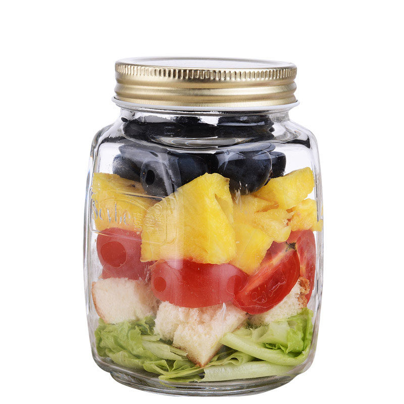 scybe喜碧玻璃瓶密封罐 蜂蜜瓶 果酱零食罐子  满100元 1元换购