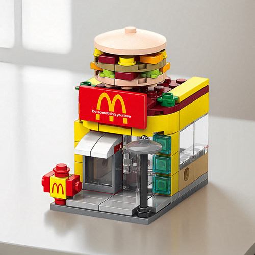 【超精致造型】城市系列拼装积木