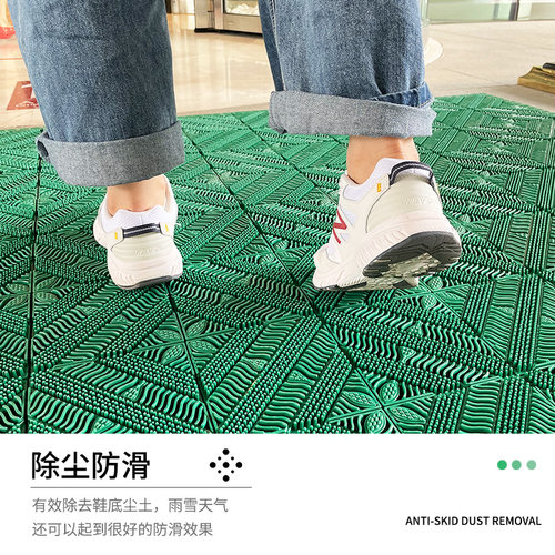 室外防滑地垫除尘酒店门口脚垫拼接地毯商场进门门垫入户除尘脚垫