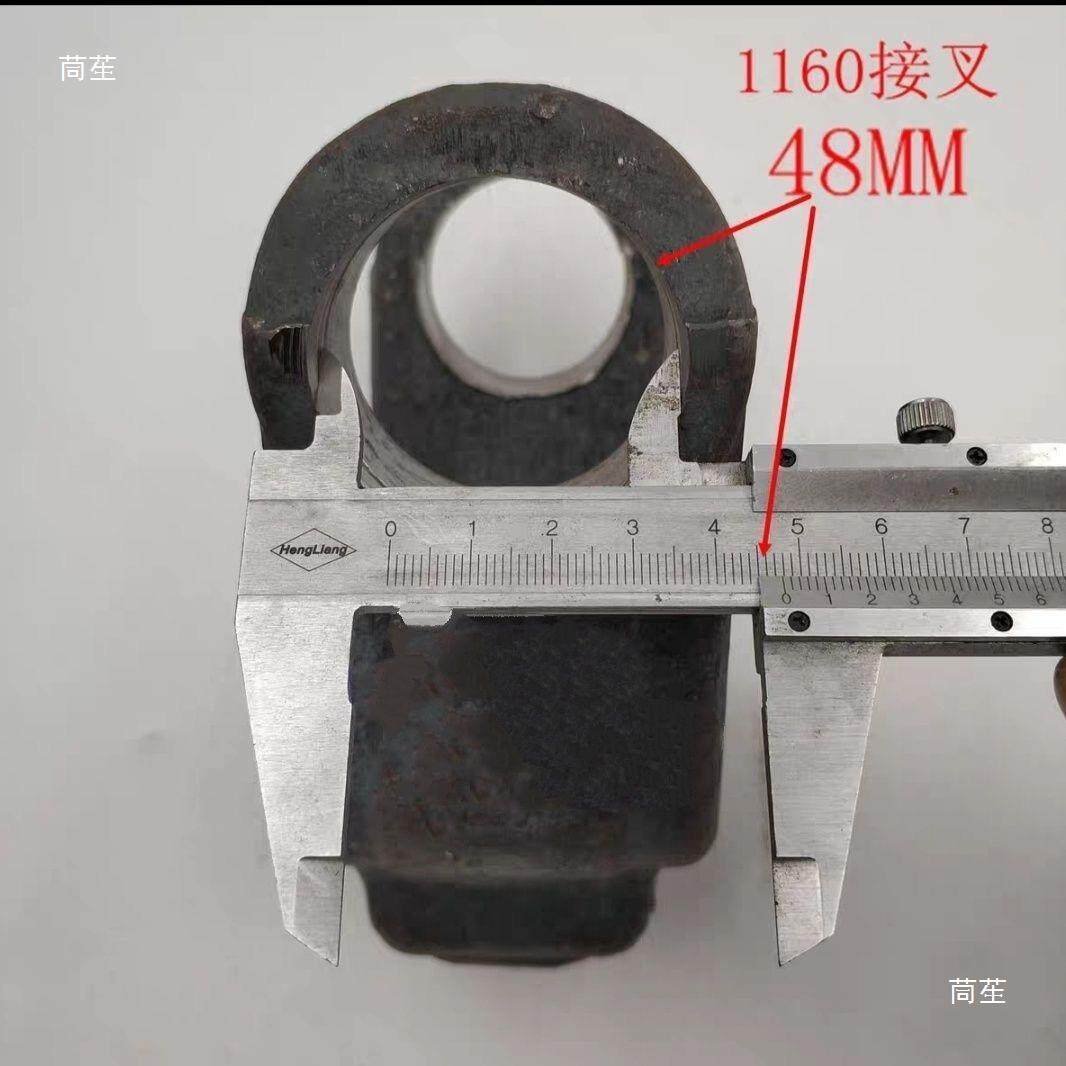 旋耕机配件传动轴十字叉键叉十字万向节u型花键叉锻打钢