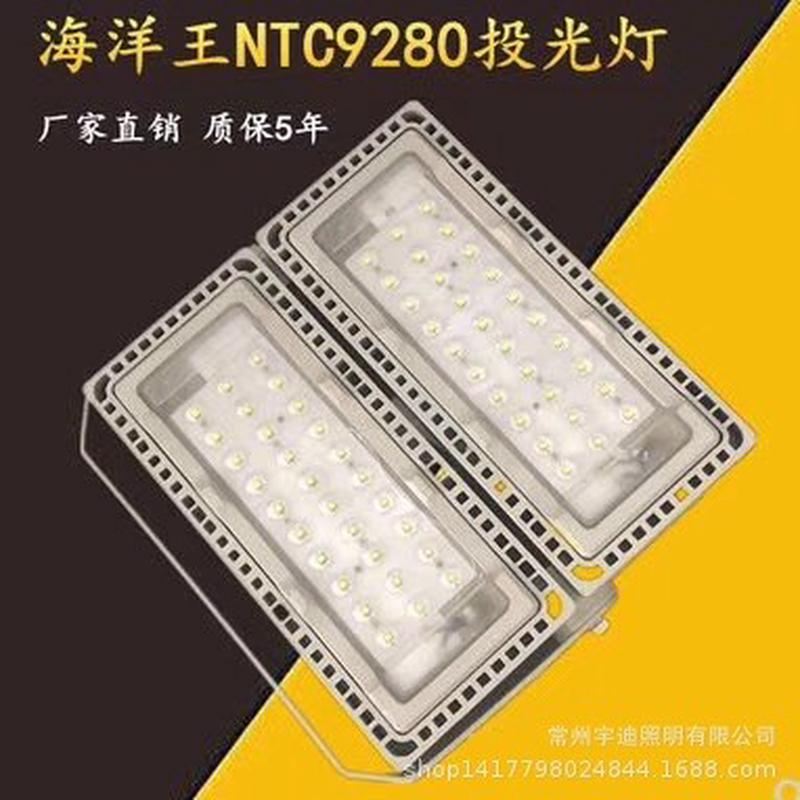 鞍山厂家直销NTC9280防爆投光灯海洋王系列LED防爆泛光灯50W100W