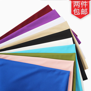 弹性面料 半米价 直贡呢弹力针织布料打底衫 T恤连衣裙子裤 子服装