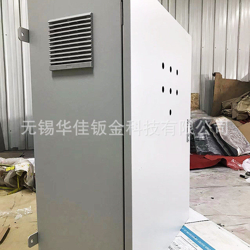 配电柜控制箱外壳钣金加工户外冷热源机房控制柜交换机箱外壳加工