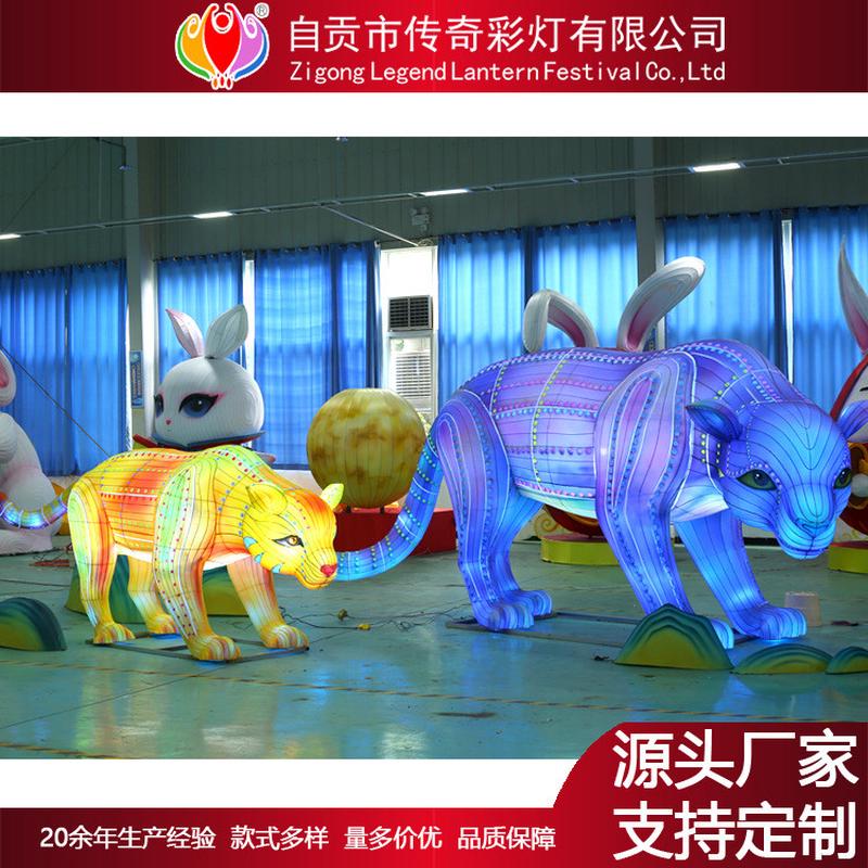 热销动物造型彩灯自贡公司策划设计制作彩灯艺术灯光节主题灯展制