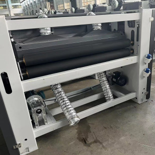 热销棍木工机械铝峰窝板陶瓷扫平厂家直销自动推板高光平贴机