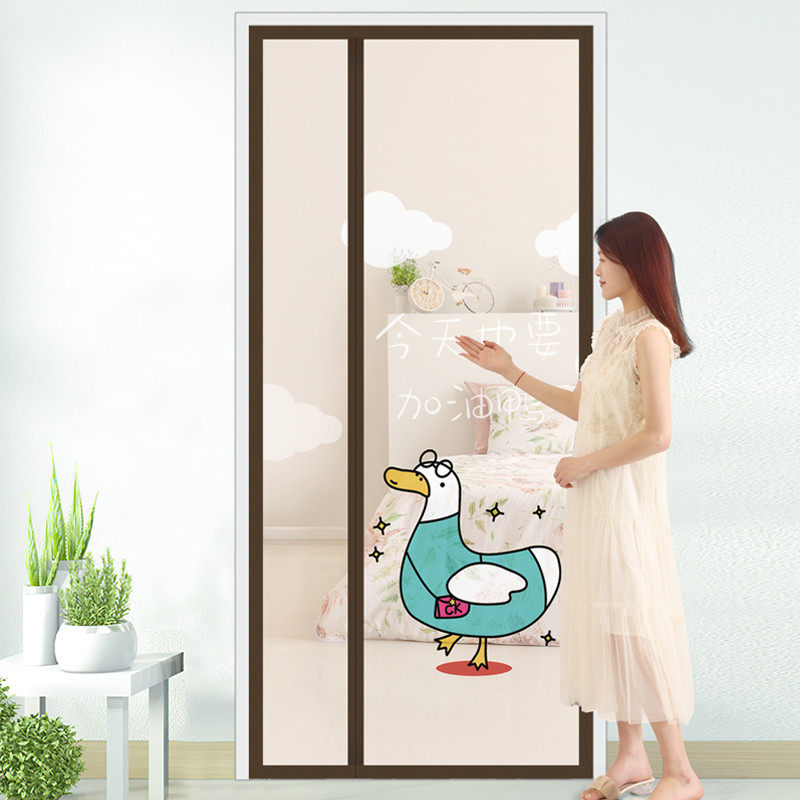 夏季防蚊门帘侧开纱门家用卧室隔断自粘贴免打孔静音磁吸纱窗沙门,居家布艺,门帘,淘宝优惠券,粉丝福利购,淘宝优惠卷