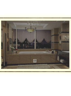 智能浴室镜镜子魔镜装饰镜壁挂触摸屏卫生间镜洗手间镜防雾镜酒店