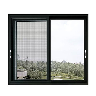热销广东铝合金型材门窗海螺推拉窗阳台平移纱窗封阳台防盗防蚊平