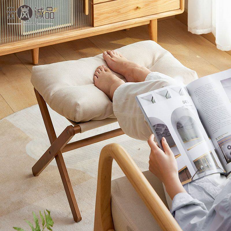 脚凳沙发凳垫脚凳办公室午睡放脚神器可折叠搭脚凳桌下脚踏放腿凳