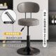 简约高脚凳吧台椅靠背酒吧椅家用升降椅子高椅子收银前台转椅吧凳
