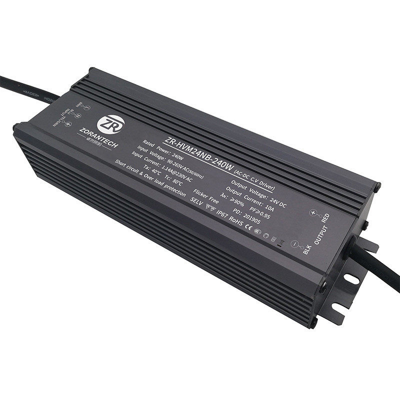 led恒压电源240w洗墙灯24v防水磁吸220v转48v开关电源灯驱动电源