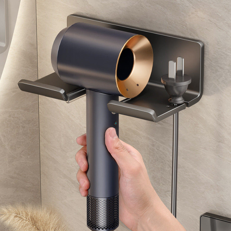吹风机置物架九适用壁挂免打孔电吹风挂架支架卫生间浴室,家庭/个人清洁工具,吹风机置物架,淘宝优惠券,粉丝福利购,淘宝优惠卷
