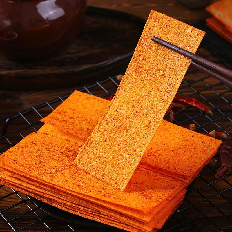 多兴片甲不留辣片干辣条童年怀旧小时候大辣片儿时麻辣味零食小吃