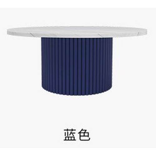 茶几桌客厅家用大理石台面实木简约现代高50cm组合圆形小户型80cm