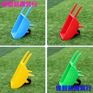 热销小推车感户外轮小推车统独幼儿园独轮手推车儿童翻斗车独轮车