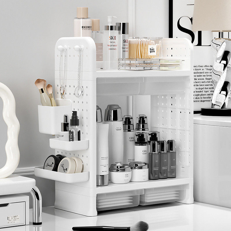 桌面洞洞板收纳盒置物架学生书桌文具抽屉办公桌迷你免打孔整理架,收纳整理,收纳洞洞板,淘宝优惠券,粉丝福利购,淘宝优惠卷