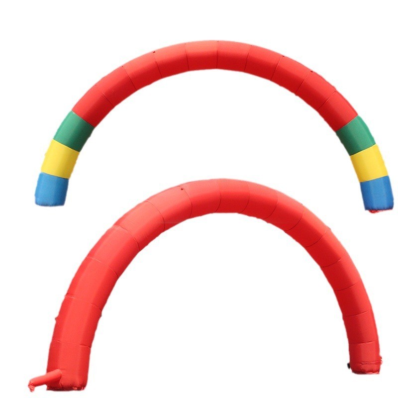 厂家直销6-20米充气彩虹门 开业庆典婚庆充气拱门立柱 帐篷拱门
