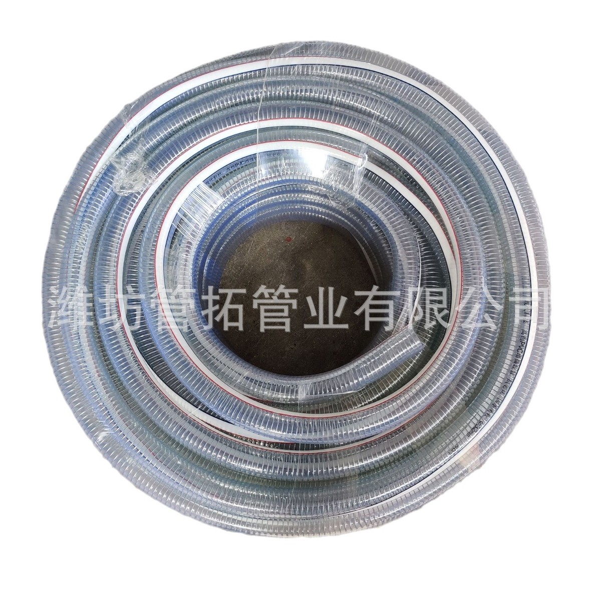 透明pvc钢丝软管加厚高压水管油管塑料管子耐高温1/1.5/2寸耐腐蚀