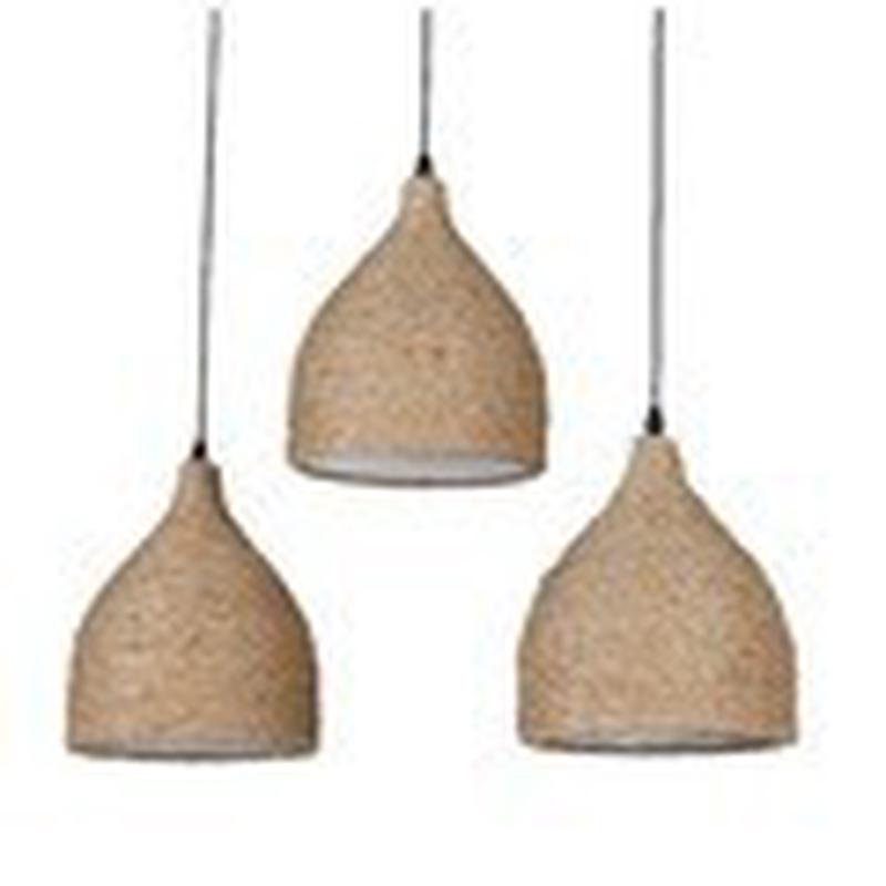 创意款麻绳吊灯客厅酒吧吧台餐厅咖啡厅过道阳台餐桌复古麻绳吊灯