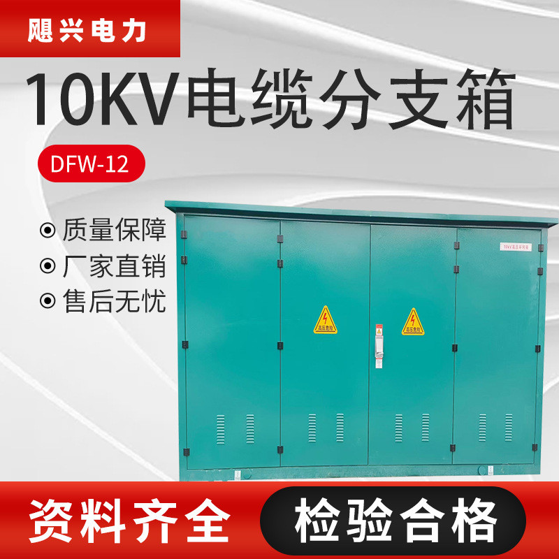 10kv电缆分支箱带开关高压环网柜开闭所六氟化硫全绝缘固体充气柜