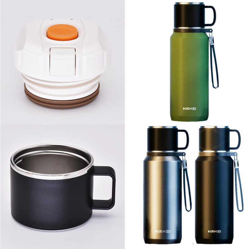 恩尔美nrmei探索者全钢保温杯lhj001内盖外盖通用水杯内塞配件