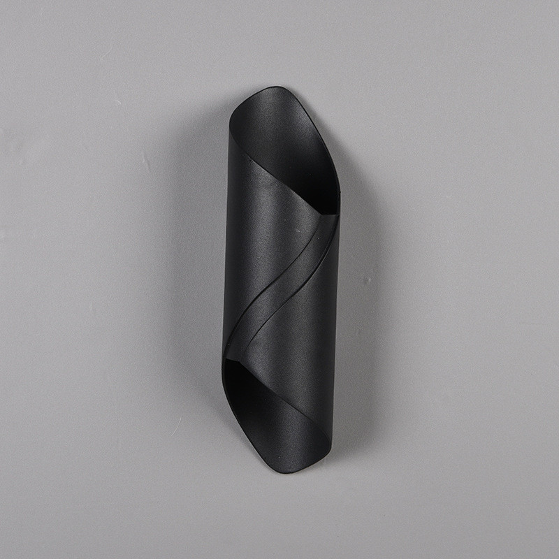 室内led简约cob墙壁灯圆形阳台过道酒店楼梯亚克力灯罩铝材壁灯