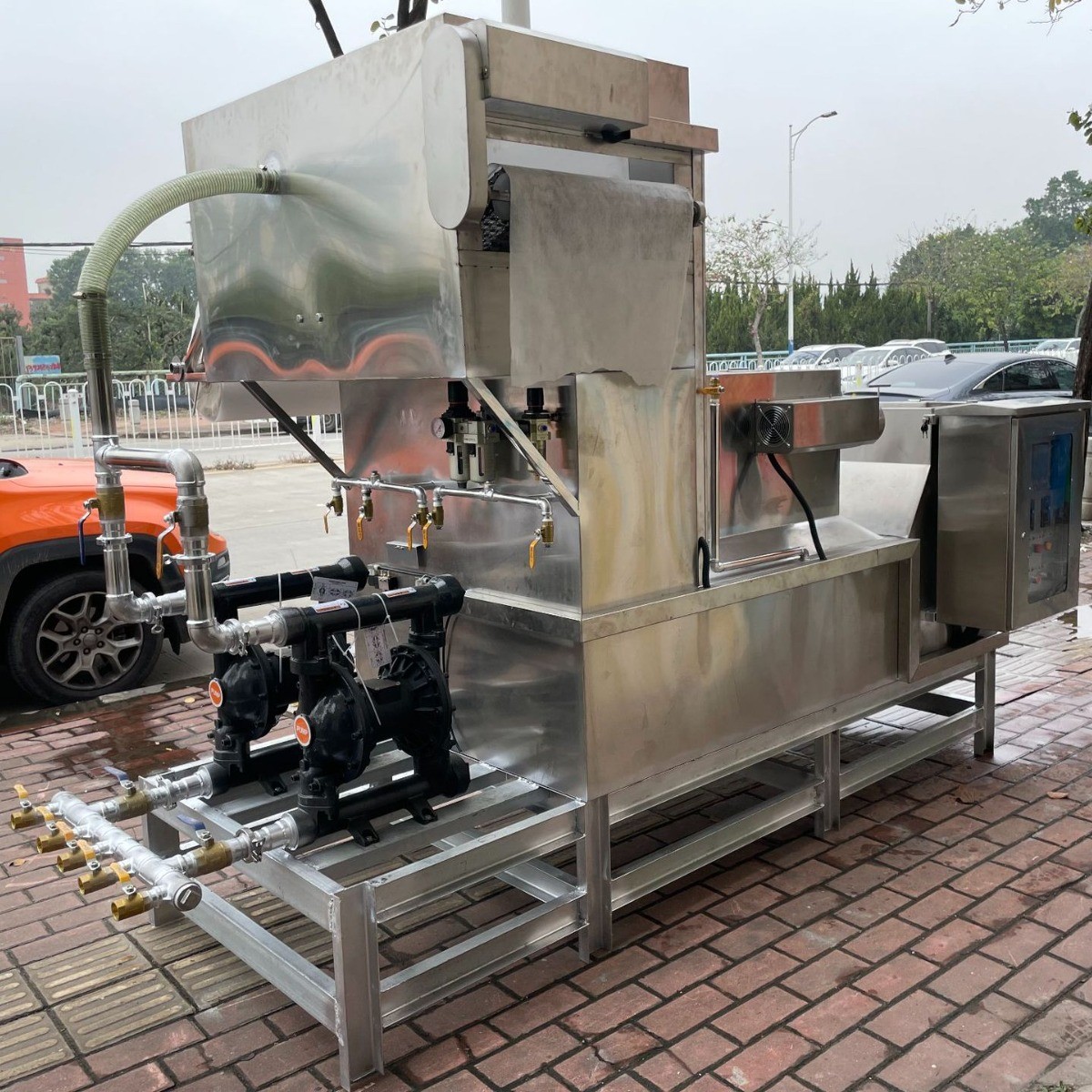 热销工业油水分离器分离设备饭店餐饮食堂全自动油水分离器源头厂