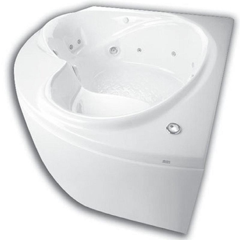 热销1.6m三角扇形浴缸家用成人恒温大户型双人按摩亚克力加热酒店