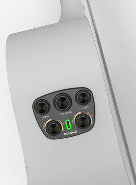 热销double古典s1prov1同频加振拾音器拾音器木吉他民谣加震拾音