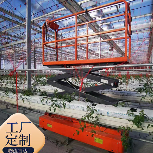 热销工厂直供果园升降平台电动农用大棚采摘高车升果园采摘升降机