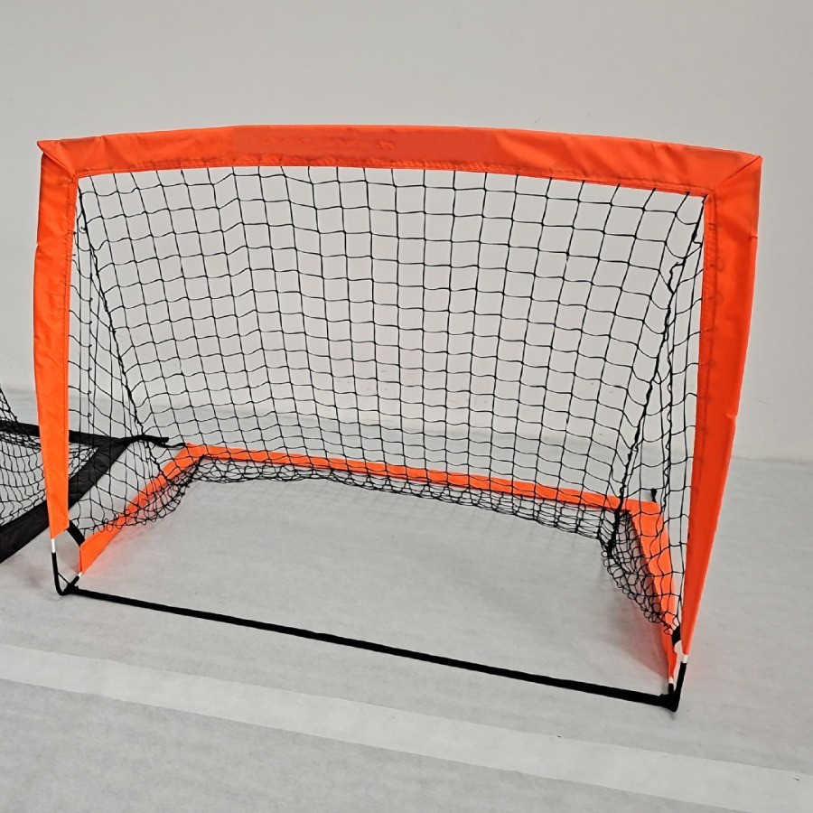 可折叠儿童简易足球网弹开式迷你足球门足球网方形梯形训练便携式