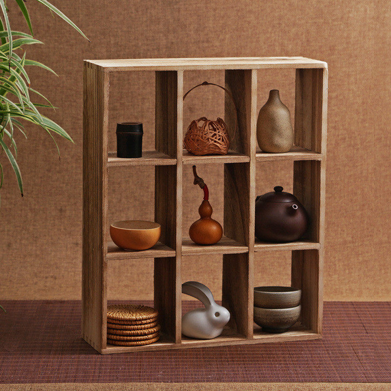 日式烧桐木博古架多宝格茶杯茶壶茶具收纳柜实木茶棚展示置物竹,包装,五金配件包装,淘宝优惠券,粉丝福利购,淘宝优惠卷