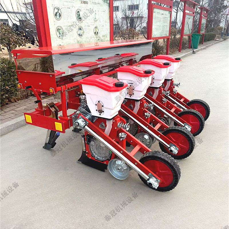 热销玉米拖拉机施肥一体机麦茬地悬浮大豆种植机播种带高粱油葵播