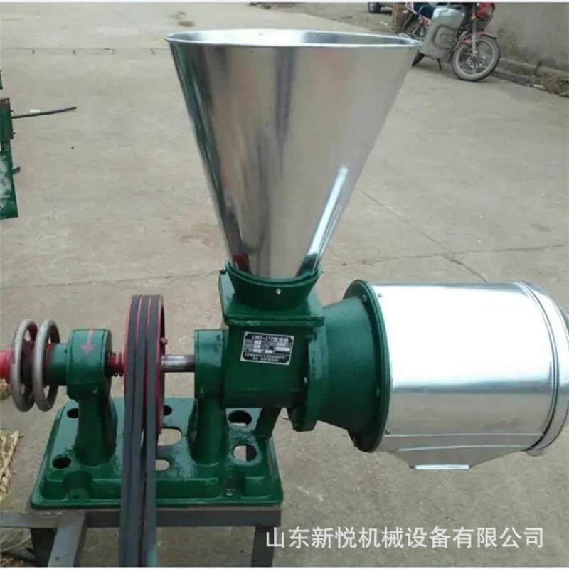 热销锥形磨粉机磨面机家用电小麦去皮打面机麦麸脱皮卧式
