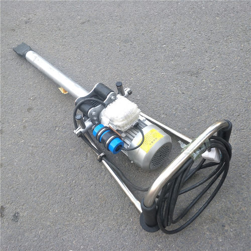 220V/380电动软轴捣固镐立式铁路石子软轴振捣器石子密实捣固