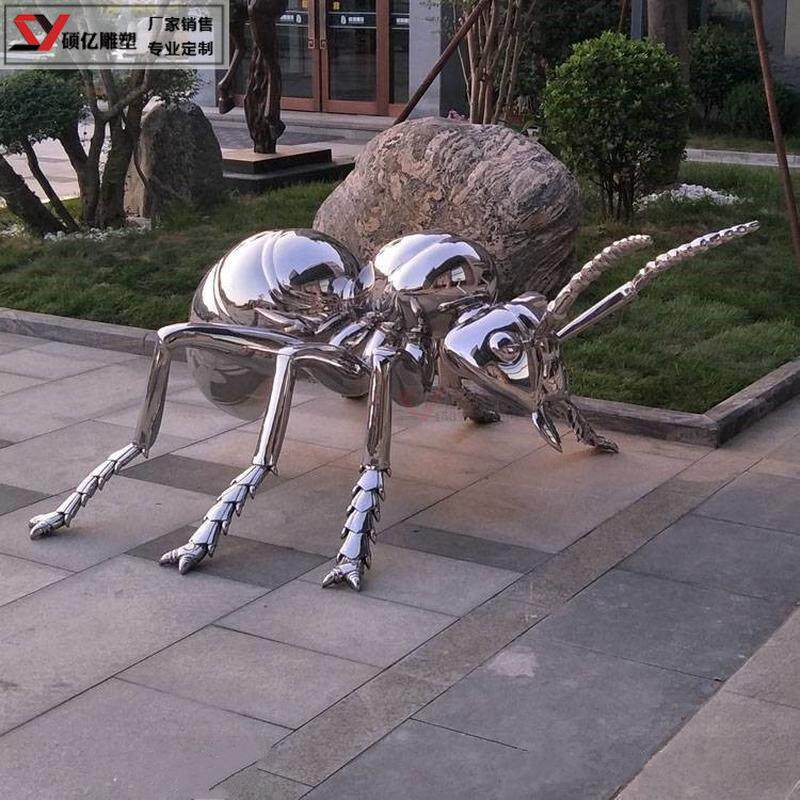 不锈钢镜面大蚂蚁雕塑摆件园林广场草坪装饰品动物景观雕像,畜牧/养殖物资,特种养殖设备,淘宝优惠券,粉丝福利购,淘宝优惠卷
