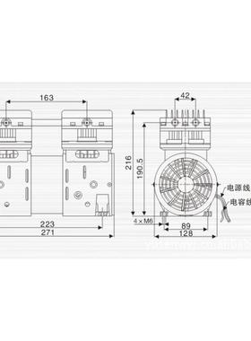 750w无油空压机olf750g
