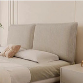 床头靠垫软包靠枕床头板新款 大靠背垫榻榻米床头靠背垫自粘可拆洗