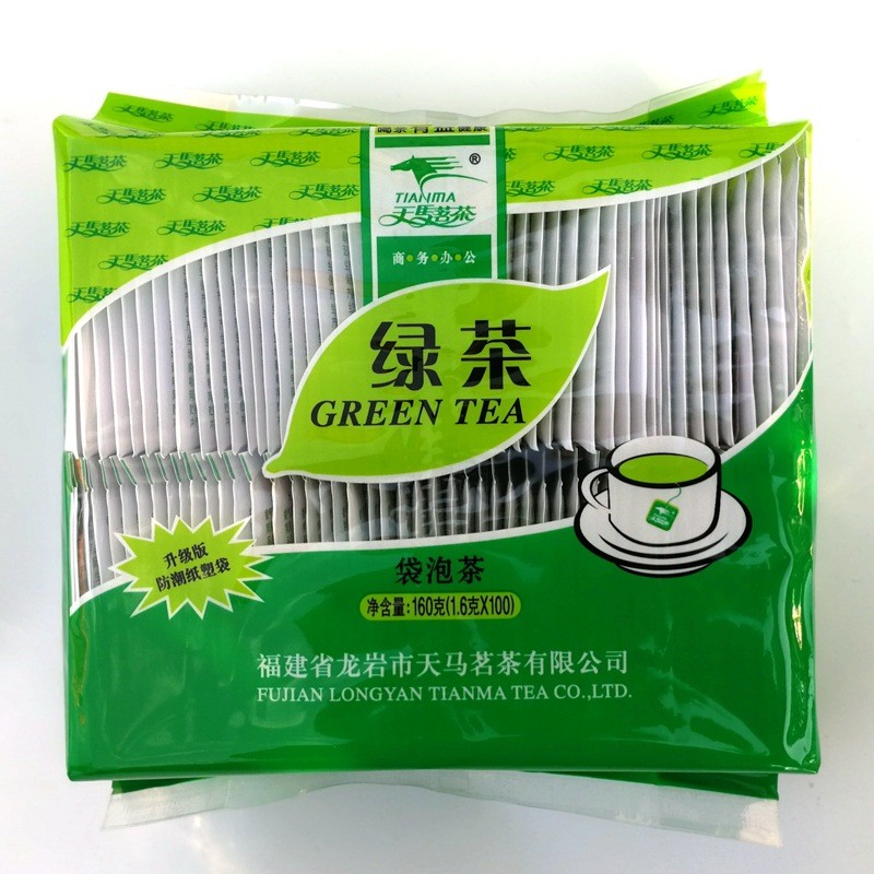 新日期金龙壶 绿茶袋泡茶一次性茶包每袋/100小包酒店 包邮奶茶店
