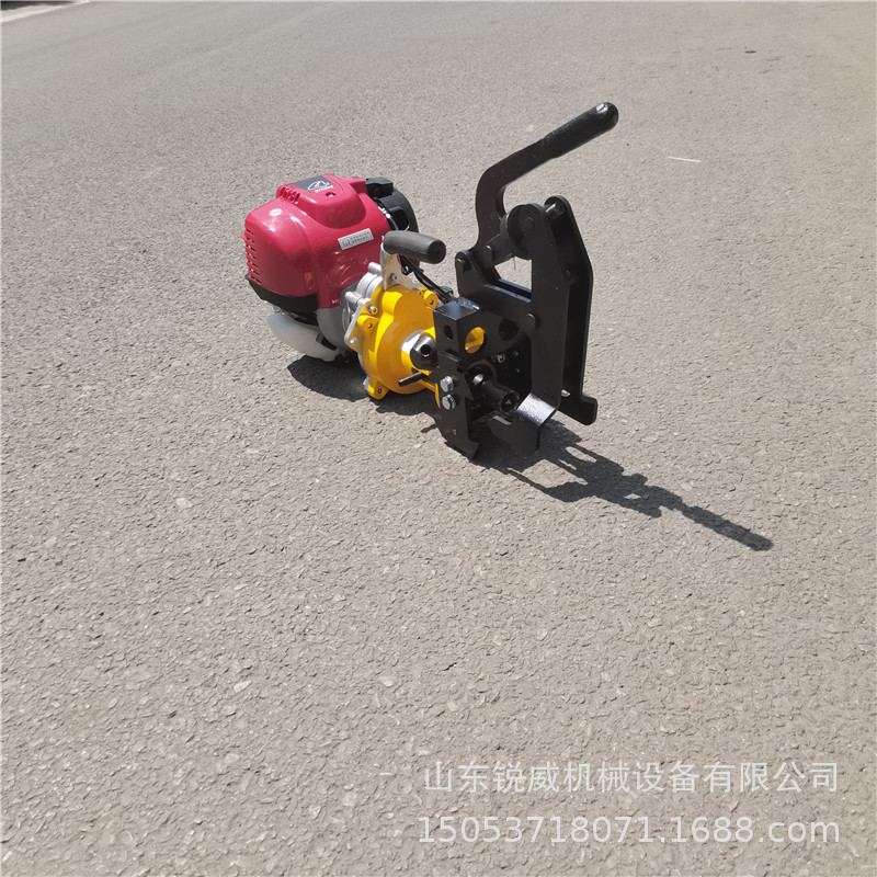 热销内燃钢轨钻孔机便携式ngz-31铁路轨道钻孔机p50p60钢轨钻
