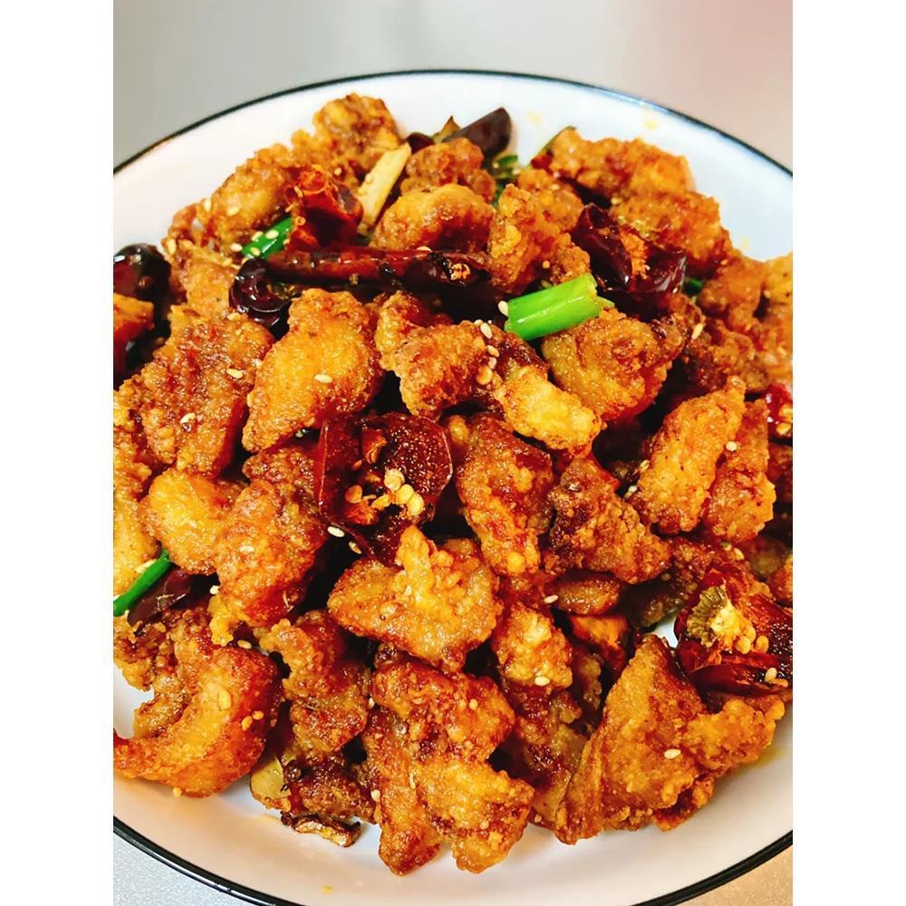 丸典椒麻辣子鸡商用半成品麻辣鸡丁香辣鸡肉块临沂炒鸡预制菜食材