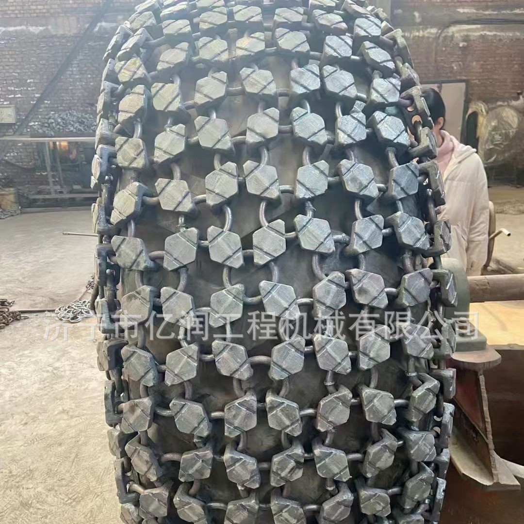 厂家供应装载机柳工CLG852853855N/H轮胎保护链23.5-25保护链