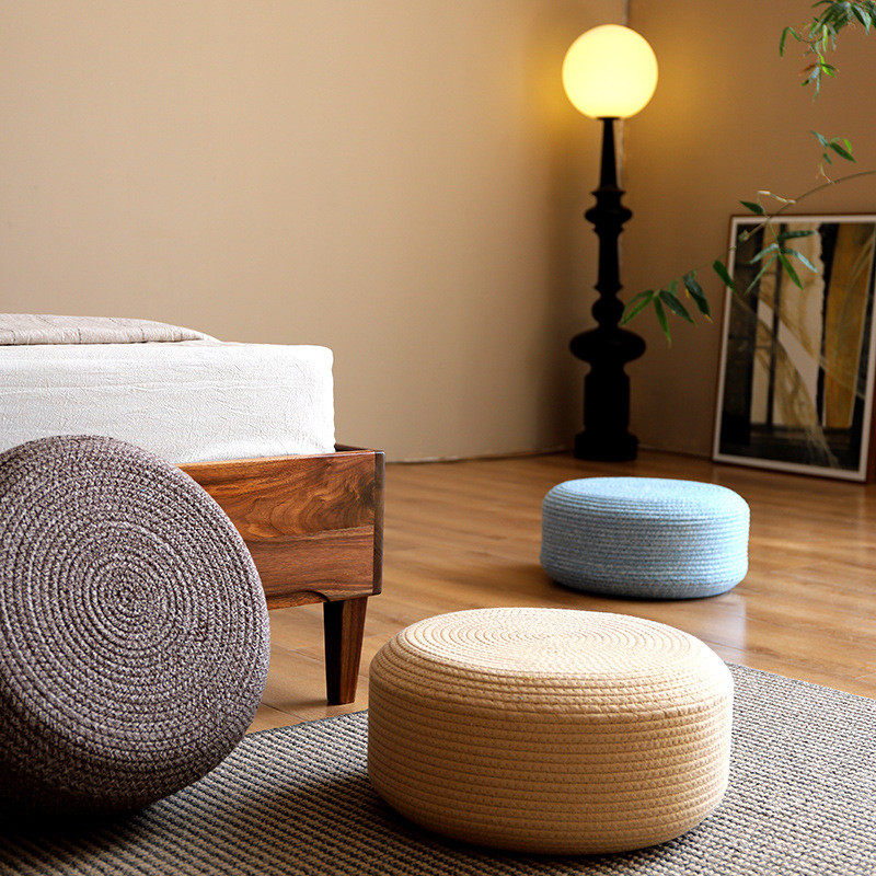 热销坐垫墩子飘窗阳台地板地上卧室懒人打坐垫榻榻米禅修垫坐墩