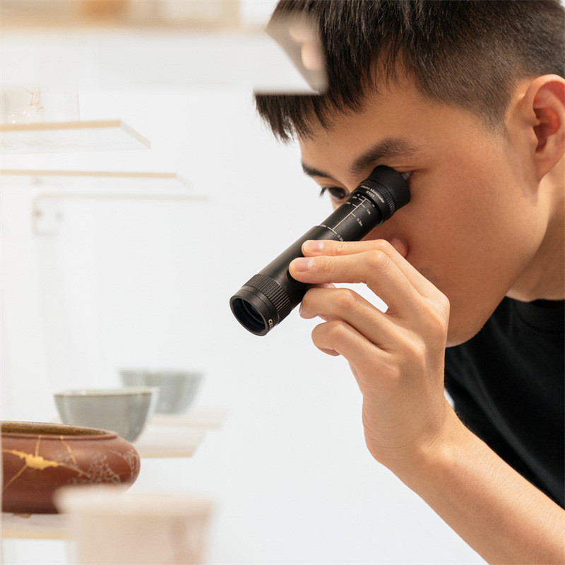 星特朗近焦8x25单筒望远镜户外高清单手家用手持便携近距离望眼镜